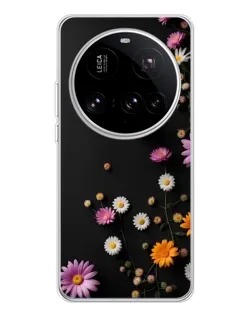 Чехол для Xiaomi 15 Ultra с картинкой «Цветочная композиция» Чехол для Xiaomi 15 Ultra с картинкой «Цветочная композиция»