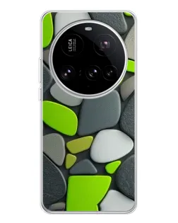 Чехол для Xiaomi 15 Ultra с картинкой «Яркая неоновая галька» Чехол для Xiaomi 15 Ultra с картинкой «Яркая неоновая галька»