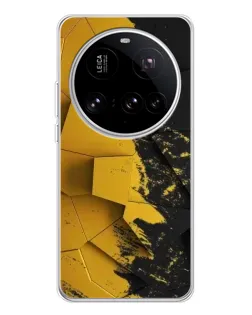 Чехол для Xiaomi 15 Ultra с картинкой «Золотые осколки геометрии» Чехол для Xiaomi 15 Ultra с картинкой «Золотые осколки геометрии»