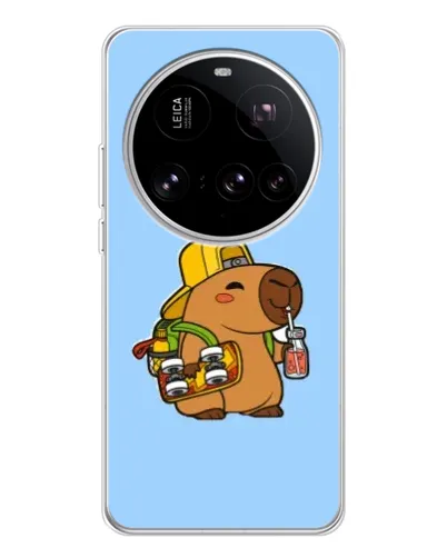 Чехол для Xiaomi 15 Ultra с картинкой «Капибара на скейте» Чехол для Xiaomi 15 Ultra с картинкой «Капибара на скейте»