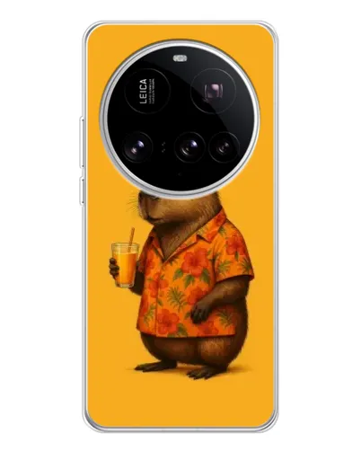 Чехол для Xiaomi 15 Ultra с картинкой «Капибара на отдыхе» Чехол для Xiaomi 15 Ultra с картинкой «Капибара на отдыхе»