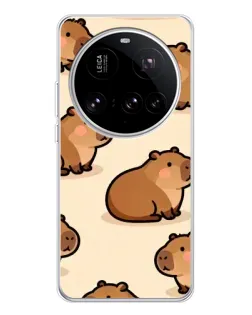 Чехол для Xiaomi 15 Ultra с картинкой «Паттерн милых капибар» Чехол для Xiaomi 15 Ultra с картинкой «Паттерн милых капибар»