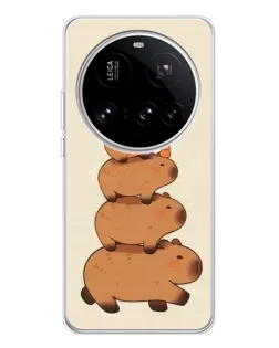 Чехол для Xiaomi 15 Ultra с картинкой «Башня из капибар» Чехол для Xiaomi 15 Ultra с картинкой «Башня из капибар»