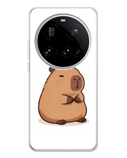Чехол для Xiaomi 15 Ultra с картинкой «Толстенькая капибара» Чехол для Xiaomi 15 Ultra с картинкой «Толстенькая капибара»