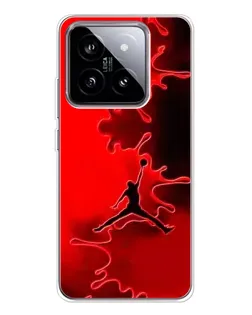 Чехол для Xiaomi 15 с картинкой «Jordan Red Smoke»