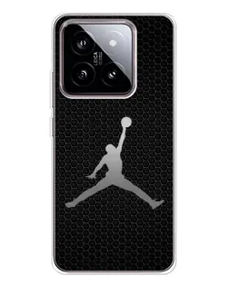 Чехол для Xiaomi 15 с картинкой «Jordan Dark Carbon»