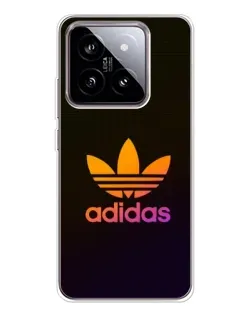 Чехол для Xiaomi 15 с картинкой «Градиент Adidas»
