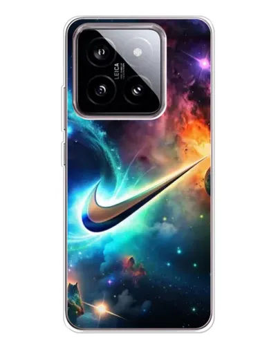 Чехол для Xiaomi 15 с картинкой «Космический Nike Swoosh» Чехол для Xiaomi 15 с картинкой «Космический Nike Swoosh»