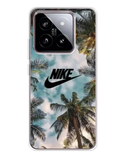 Чохол для Xiaomi 15 з картинкою «Тропічний принт Nike» Чохол для Xiaomi 15 з картинкою «Тропічний принт Nike»