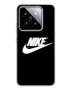 Чехол для Xiaomi 15 с картинкой «Мазки краски Nike»