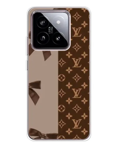 Чехол для Xiaomi 15 с картинкой «Louis Vuitton — банты»