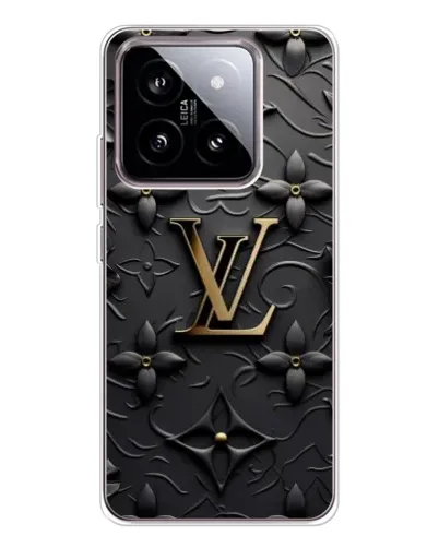 Чехол для Xiaomi 15 с картинкой «Кожаная текстура LV»