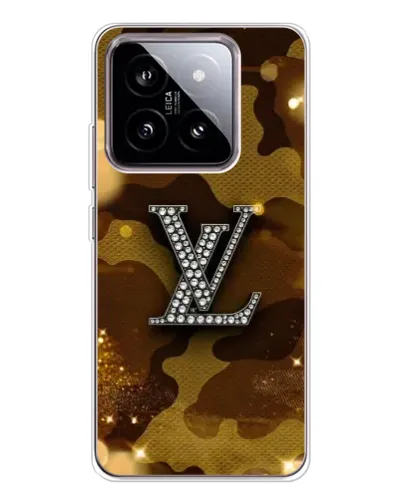Чехол для Xiaomi 15 с картинкой «Камуфляжный Louis Vuitton»