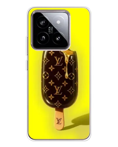 Чехол для Xiaomi 15 с картинкой «Мороженое от LV»
