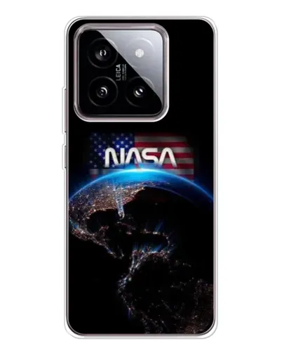 Чехол для Xiaomi 15 с картинкой «Земля из космоса NASA»