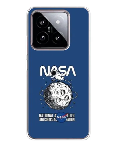 Чехол для Xiaomi 15 с картинкой «NASA — лунная миссия»