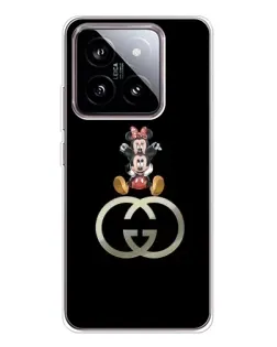 Чохол для Xiaomi 15 з картинкою «Мінні Маус на лого» Чохол для Xiaomi 15 з картинкою «Мінні Маус на лого»