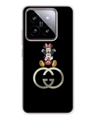 Чохол для Xiaomi 15 з картинкою «Мінні Маус на лого» Чохол для Xiaomi 15 з картинкою «Мінні Маус на лого»