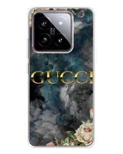 Чохол для Xiaomi 15 з картинкою «Абстрактні квіти Gucci» Чохол для Xiaomi 15 з картинкою «Абстрактні квіти Gucci»