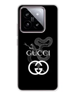 Чохол для Xiaomi 15 з картинкою «Gucci — срібна змія» Чохол для Xiaomi 15 з картинкою «Gucci — срібна змія»