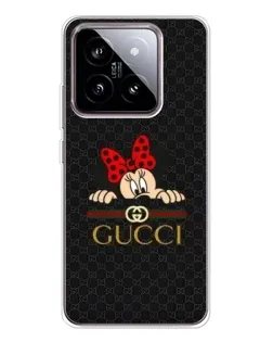 Чохол для Xiaomi 15 з картинкою «Мінні Маус Gucci — чорний» Чохол для Xiaomi 15 з картинкою «Мінні Маус Gucci — чорний»