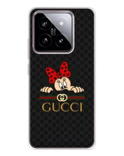 Чохол для Xiaomi 15 з картинкою «Мінні Маус Gucci — чорний» Чохол для Xiaomi 15 з картинкою «Мінні Маус Gucci — чорний»