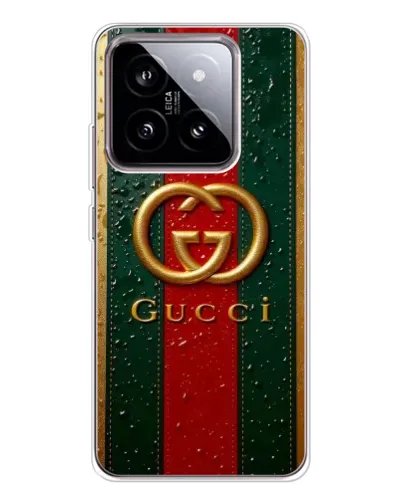 Чохол для Xiaomi 15 з картинкою «Gucci — фірмова смуга та золото» Чохол для Xiaomi 15 з картинкою «Gucci — фірмова смуга та золото»