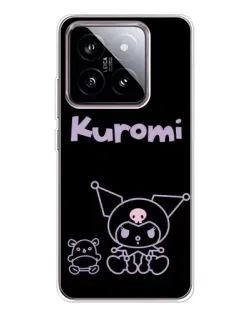 Чохол для Xiaomi 15 з картинкою «Kuromi — чорний мінімалізм» Чохол для Xiaomi 15 з картинкою «Kuromi — чорний мінімалізм»