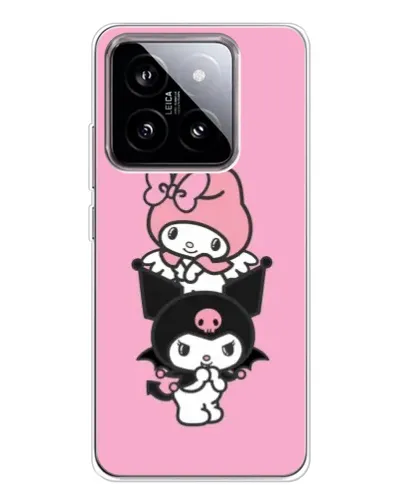 Чехол для Xiaomi 15 с картинкой «My Melody и Kuromi»