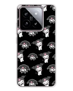 Чехол для Xiaomi 15 с картинкой «Черный паттерн Kuromi» Чехол для Xiaomi 15 с картинкой «Черный паттерн Kuromi»