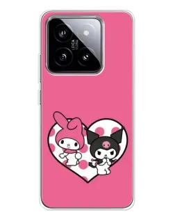 Чехол для Xiaomi 15 с картинкой «Kuromi и My Melody» Чехол для Xiaomi 15 с картинкой «Kuromi и My Melody»