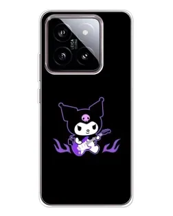 Чехол для Xiaomi 15 с картинкой «Электрическая Kuromi» Чехол для Xiaomi 15 с картинкой «Электрическая Kuromi»
