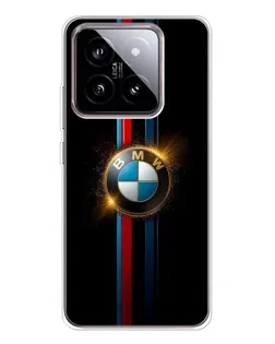 Чехол для Xiaomi 15 с картинкой «BMW M-Power неон»