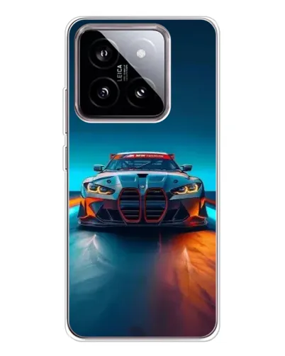 Чехол для Xiaomi 15 с картинкой «BMW — огни неона» Чехол для Xiaomi 15 с картинкой «BMW — огни неона»