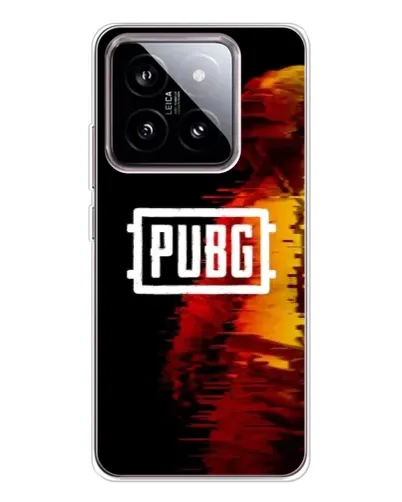 Чехол для Xiaomi 15 с картинкой «Яркий логотип PUBG»