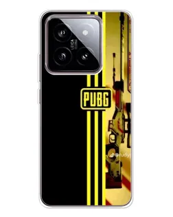 Чехол для Xiaomi 15 с картинкой «PUBG — камуфляжный шлем»