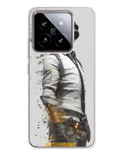 Чехол для Xiaomi 15 с картинкой «PUBG — боец в пыли»