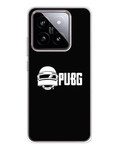 Чехол для Xiaomi 15 с картинкой «PUBG — классический лого»
