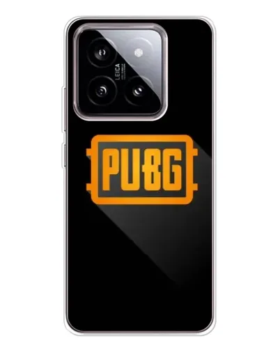 Чехол для Xiaomi 15 с картинкой «PUBG — рамка лого»