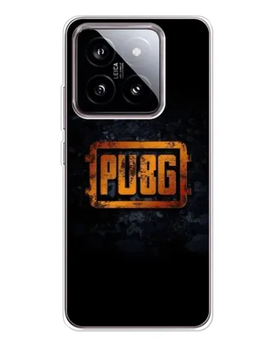 Чехол для Xiaomi 15 с картинкой «PUBG — золотой логотип»