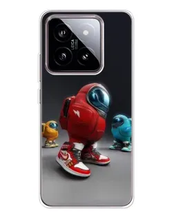 Чехол для Xiaomi 15 с картинкой «Among Us — 3D стиль»