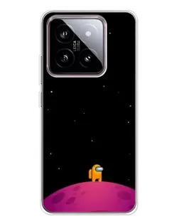 Чехол для Xiaomi 15 с картинкой «Одинокий герой на планете»