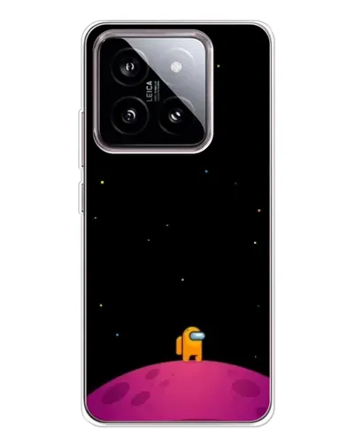 Чехол для Xiaomi 15 с картинкой «Одинокий герой на планете»
