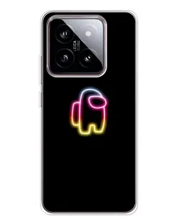 Чехол для Xiaomi 15 с картинкой «Among Us градиент» Чехол для Xiaomi 15 с картинкой «Among Us градиент»