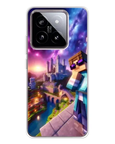 Чехол для Xiaomi 15 с картинкой «Стив и космос»
