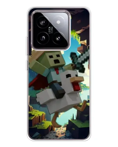 Чехол для Xiaomi 15 с картинкой «Стив и гусь»