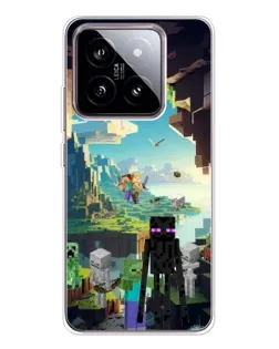 Чехол для Xiaomi 15 с картинкой «Эндермен в лесу» Чехол для Xiaomi 15 с картинкой «Эндермен в лесу»