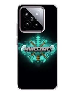 Чехол для Xiaomi 15 с картинкой «Minecraft Diamond лого» Чехол для Xiaomi 15 с картинкой «Minecraft Diamond лого»
