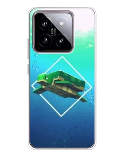 Чехол для Xiaomi 15 с картинкой «Черепаха Minecraft» Чехол для Xiaomi 15 с картинкой «Черепаха Minecraft»