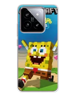 Чехол для Xiaomi 15 с картинкой «Губка Боб Minecraft» Чехол для Xiaomi 15 с картинкой «Губка Боб Minecraft»
